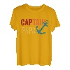 Captain Papa Ponton, Geschenk für See, Angeln, Bootfahren, Vintage T-Shirt