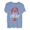 Crawfish Boil Shirt Let's get Cray Funny Crayfish Crew Damen T-Shirt