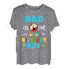 Herren Dad Of The Big One Geburtstags-Jungen, Kleinkind, Angeln T-Shirt