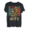 Vatertag Lustiges Angeln Ofishally The Best Wife T-Shirt