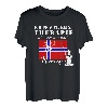 Ich brauch keine Therapie ich muss nach Norwegen Angler T-Shirt
