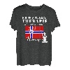 Ich brauch keine Therapie ich muss nach Norwegen Angler T-Shirt