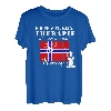 Ich brauch keine Therapie ich muss nach Norwegen Angler T-Shirt