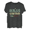 Barsch-Angel-Barsch-Gitarre, lustige Herren-Angeln, für Angler T-Shirt