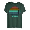 Benjamin Fishing Vintage Retro Sonnenuntergang Name für Herren T-Shirt