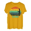 Benjamin Fishing Vintage Retro Sonnenuntergang Name für Herren T-Shirt