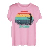 Benjamin Fishing Vintage Retro Sonnenuntergang Name für Herren T-Shirt
