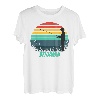 Benjamin Fishing Vintage Retro Sonnenuntergang Name für Herren T-Shirt