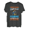 Wochenendvorhersage Angeln mit einer Chance des Trinkens T-Shirt