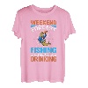 Wochenendvorhersage Angeln mit einer Chance des Trinkens T-Shirt