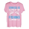 Stress wird verursacht, indem Sie nicht genug angeln T-Shirt