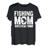 Angeln, Angler, Mutter, Angler, Mutter, Fisch T-Shirt
