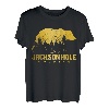Jackson Hole Wyoming Bear Grizzly Pride im Freien, Vintage-Stil T-Shirt