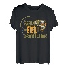 Angler Fisch Gepflegt einen hinter die Kiemen Kippen Fische T-Shirt