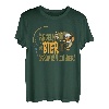 Angler Fisch Gepflegt einen hinter die Kiemen Kippen Fische T-Shirt