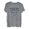 Tokyo Japan Vintage nautische gekreuzte Ruder Marineblau T-Shirt