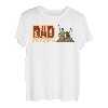 Vater Angler Kinder Vatertag Sohn Töchter Papa Angeln T-Shirt