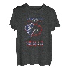 SENJA Fishing Trip Norwegen mit Fisch und Boot T-Shirt