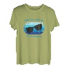 Bald Head Island NC North Carolina Souvenir nautischer Surfer T-Shirt