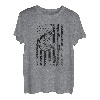 Amerikanische Flagge Angeln Patriotischer Vatertag T-Shirt
