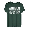 angeln weil menschen scheiße sind T-Shirt