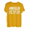 angeln weil menschen scheiße sind T-Shirt