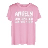 angeln weil menschen scheiße sind T-Shirt