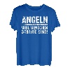 angeln weil menschen scheiße sind T-Shirt