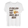 Wenn du das lesen kannst, bring mir einen Biertee T-Shirt