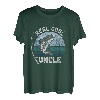 Lustige Herren-Spule, cooler Onkel, Angeln, Vatertag T-Shirt
