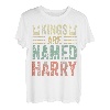 Lustiger personalisierter Name Shirt Kings Are Named Harry T-Shirt
