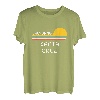 Retro Cool Santa Cruz CA Vintage 70er Jahre Strand Sonnenuntergang Neuheit T-Shirt