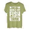 AskMe About My Fish Tank Angelgeschenke Lustige Grafik für Männer T-Shirt