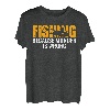Outdoor Angeln Lustiges Angler Fishing T-Shirt