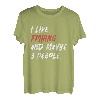 I Like Fishing And Maybe 3 Personen T-Shirt