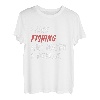 I Like Fishing And Maybe 3 Personen T-Shirt