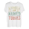 Kings Are Named Tobias Shirt, lustiger Name T-Shirt