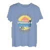 Pacifica Beach Souvenir Bekleidung - Retro Vintage T-Shirt