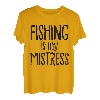 Angeln ist meine Geliebte ein verheirateter Fischer T-Shirt