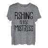 Angeln ist meine Geliebte ein verheirateter Fischer T-Shirt