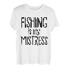 Angeln ist meine Geliebte ein verheirateter Fischer T-Shirt