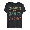 Kings Are Named Jeffery Shirt Lustiger personalisierter Name T-Shirt