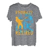 O'Fishally Retired Fishing Retirement Angeln T-Shirt