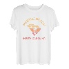 Myrtle Beach Vintage South Carolina Palme Flagge in SC Karte T-Shirt