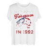 Die besten Fischer wurden 1992 geboren Fun 30 Birthday Fishing T-Shirt