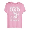 Herren Angeln-Vater wie ein normaler Vater nur cooler Fischer-Vater T-Shirt