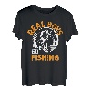 Echte Jungs gehen angeln T-Shirt