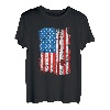 4. Juli Angeln Fischer T-Shirt