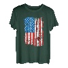 4. Juli Angeln Fischer T-Shirt