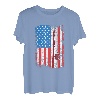 4. Juli Angeln Fischer T-Shirt